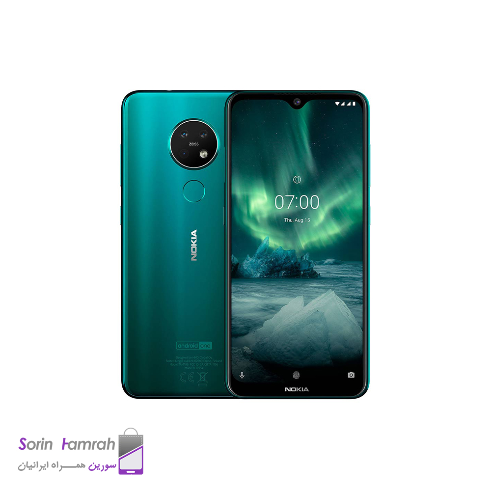 گوشی موبایل نوکیا مدل Nokia 7.2 دو سیم کارت ظرفیت 128/6 گیگابایت